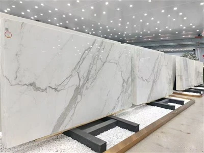 میز آشپزخانه مرمر سفید طبیعی
